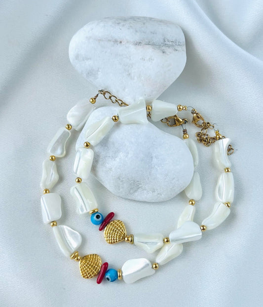 Santorini Shell 🐚 Anklet