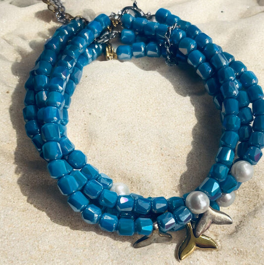 Mykonos mermaid anklet